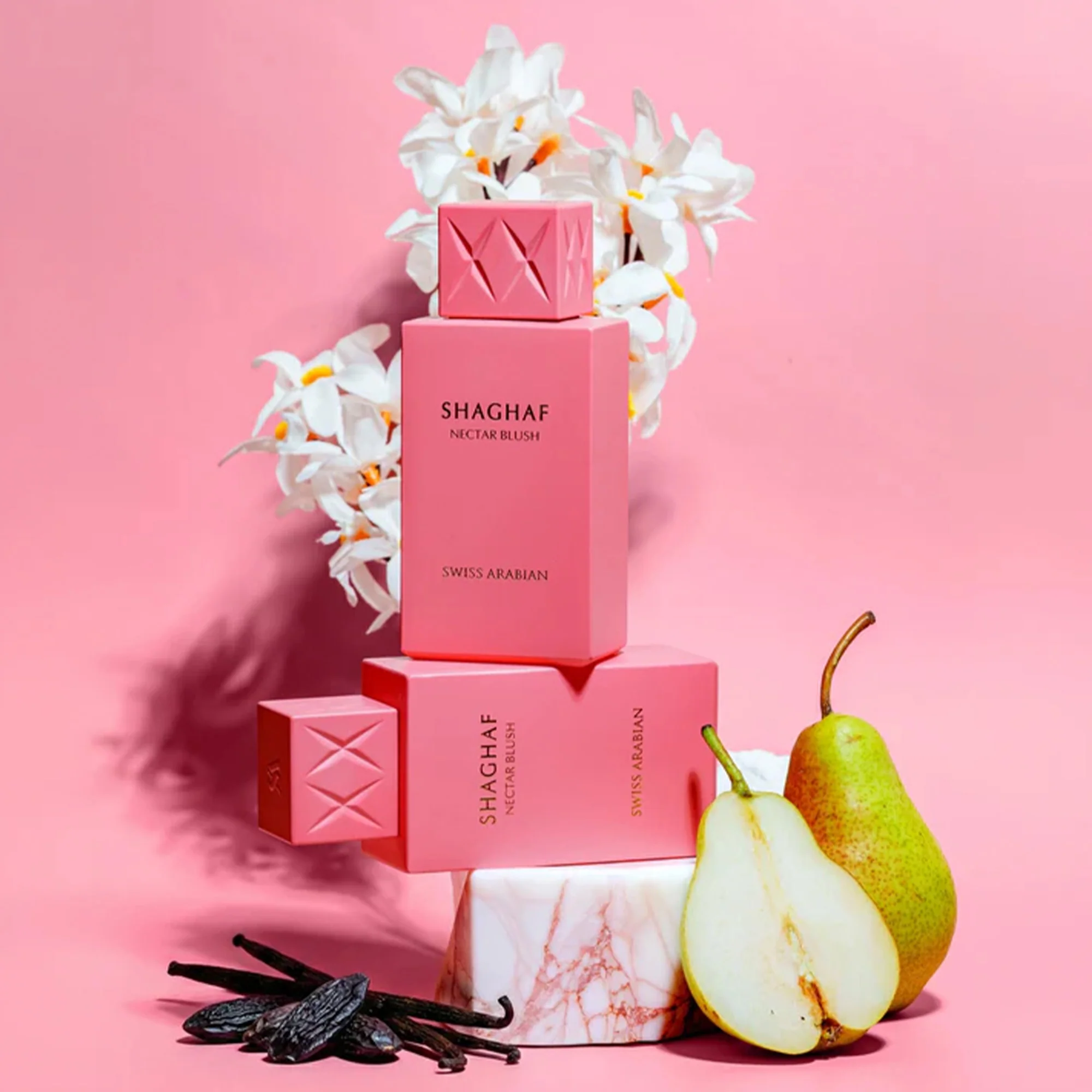 Swiss Arabian Shaghaf Nectar Blush Eau De Parfum 75ml Spray - Image 3