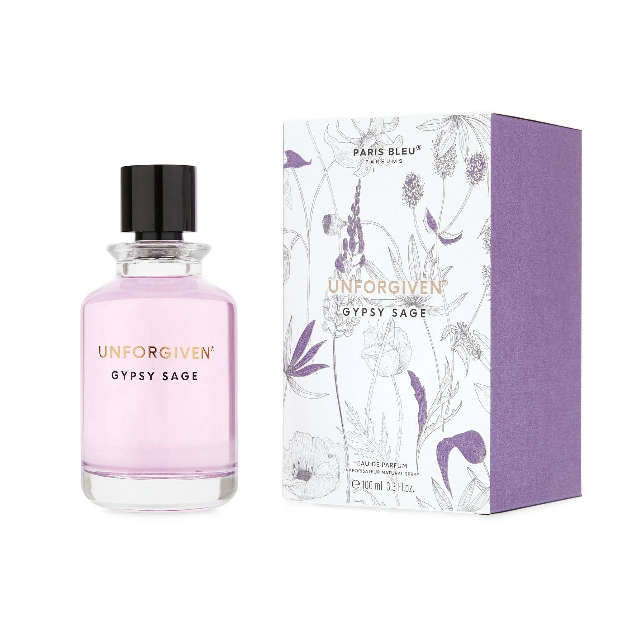 Paris Bleu Unforgiven Gypsy Sage Eau De Parfum 100ml Spray - Image 3