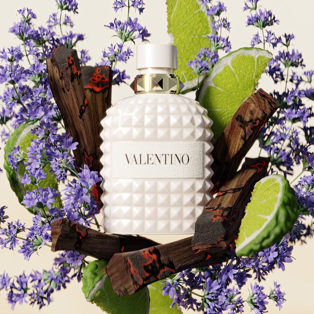 Valentino Born In Roma Uomo Rendez Vous Ivory Eau De Toilette 100ml Spray - Image 2