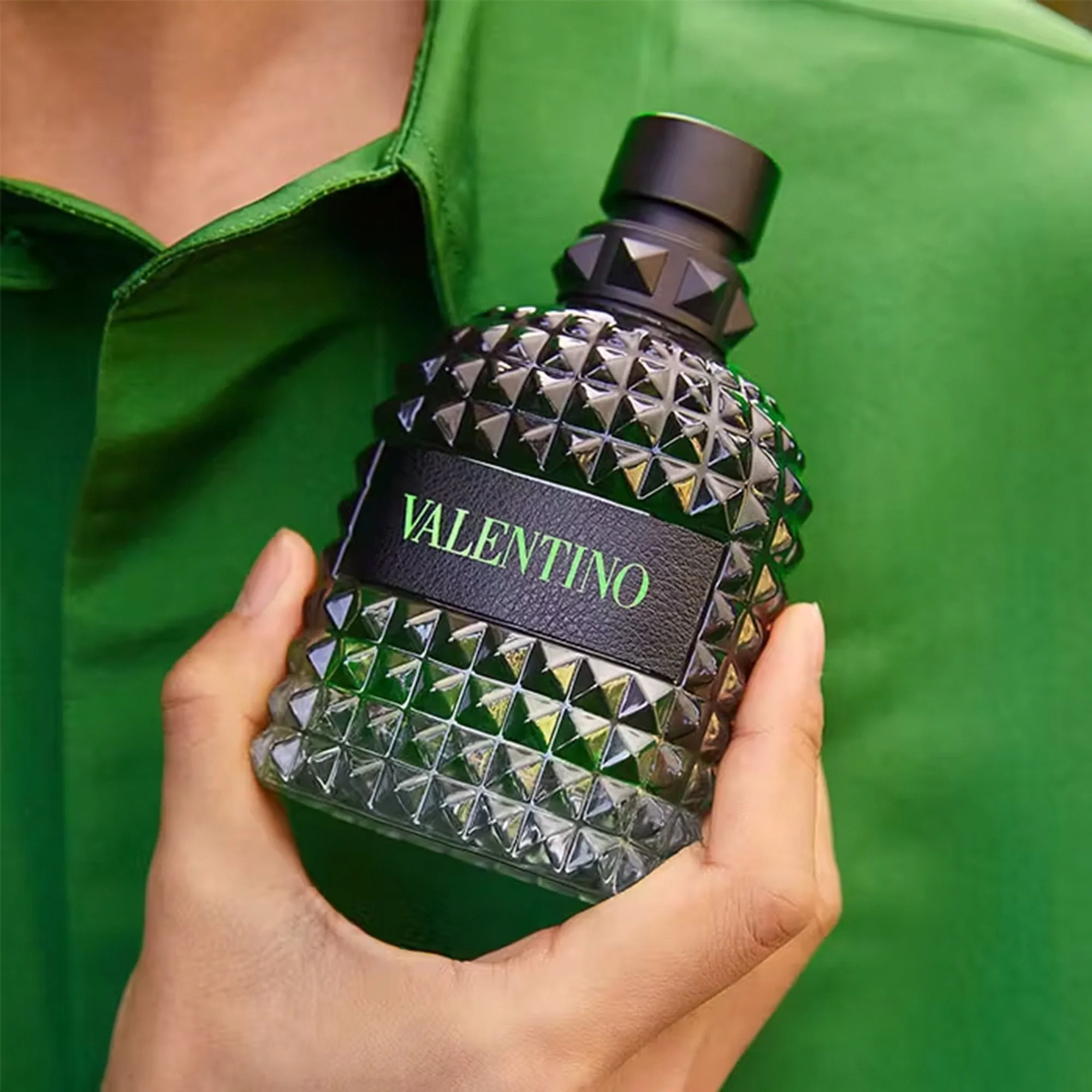 Valentino Uomo Born In Roma Green Stravaganza Eau De Toilette 100ml Spray - Image 7