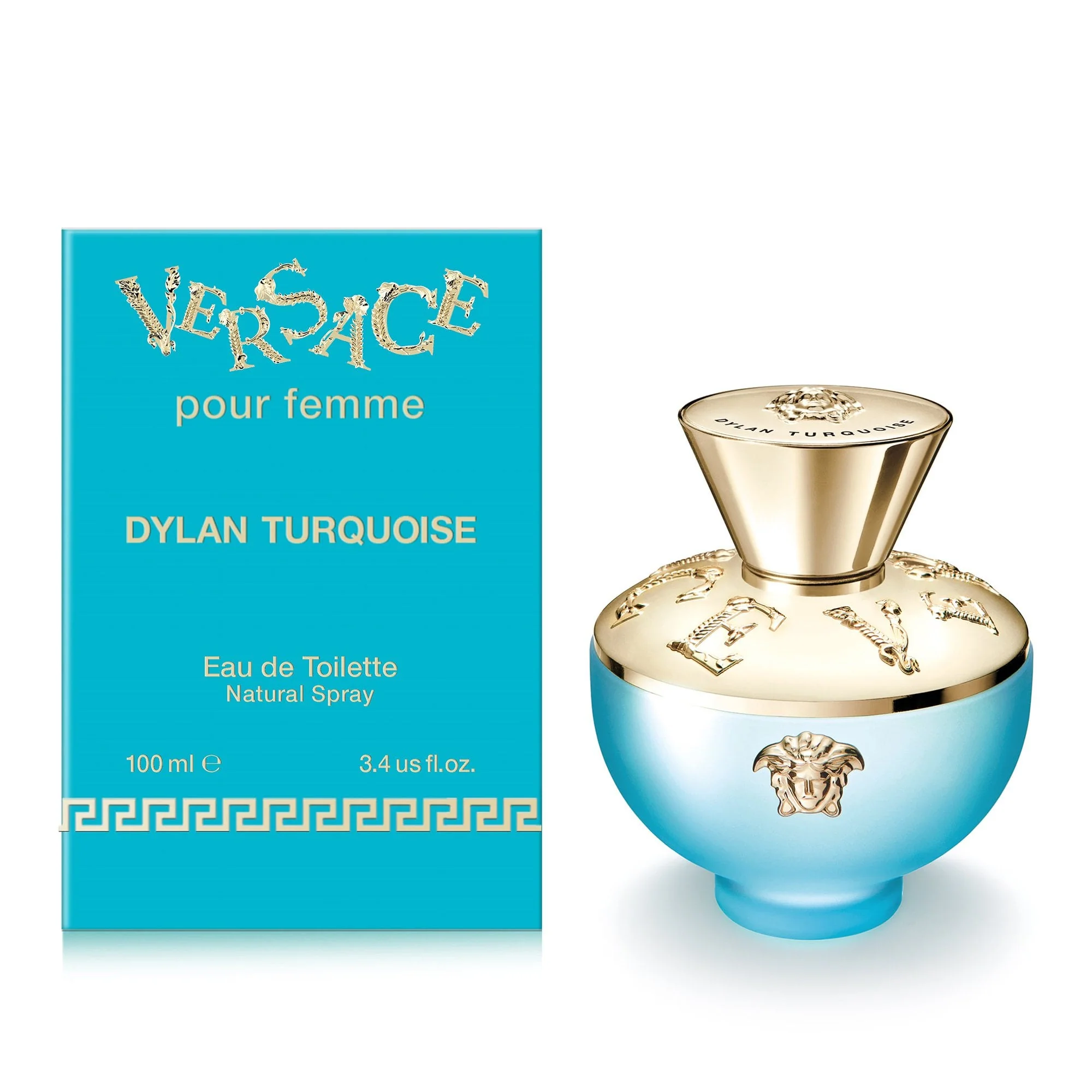Versace Dylan Turquoise Eau De Toilette 100ml Spray - Image 2