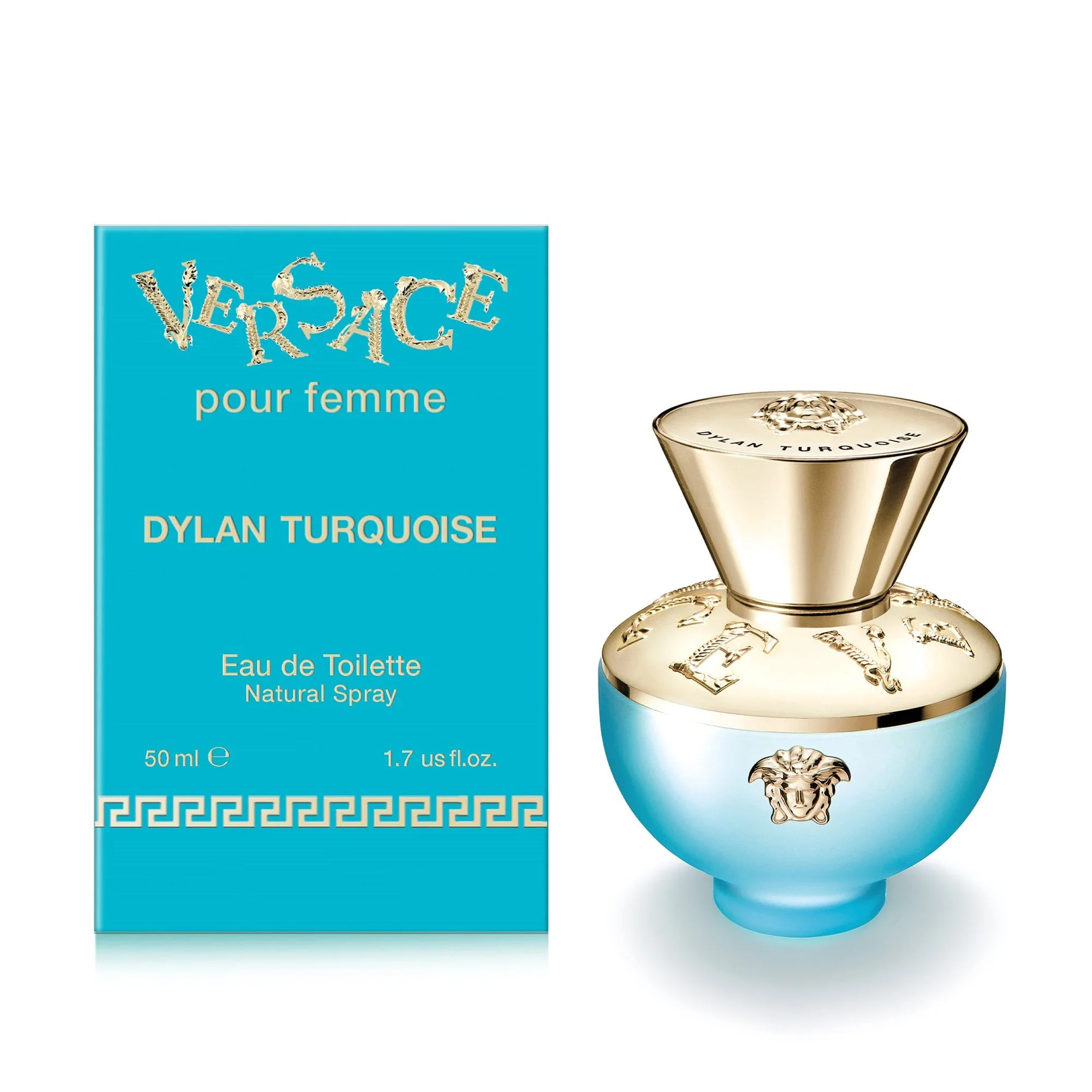 Versace Dylan Turquoise Eau De Toilette 50ml Spray - Image 2