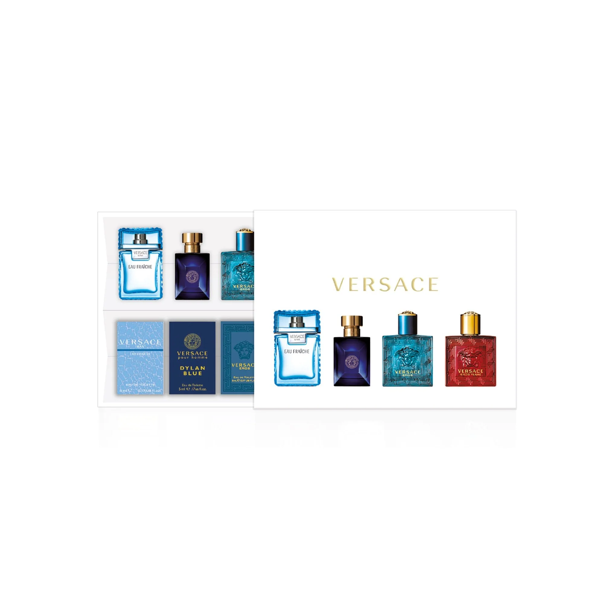 Versace Miniature Collection Men Eau De Toilette 4pcs x 5 Gift Set 2024 - Image 2