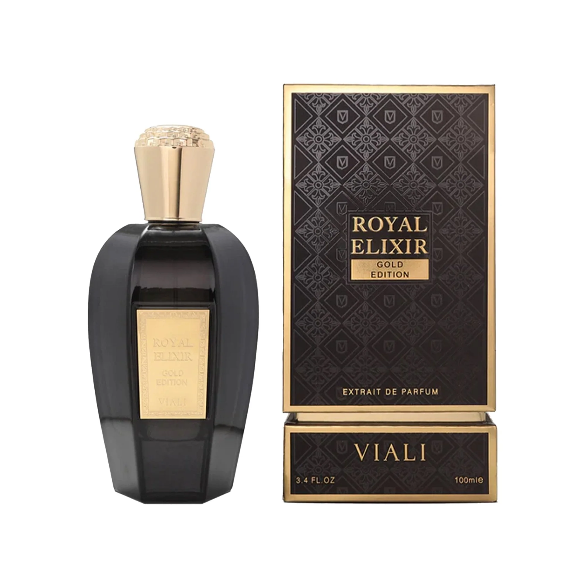 Viali Royal Elixir Gold Edition Extrait De Parfum 100ml Spray - Image 4
