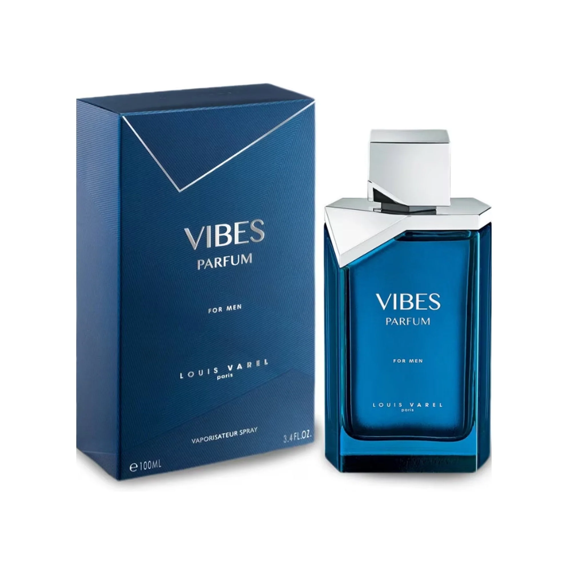 Louis Varel Vibes For Men Parfum 100ml Spray - Image 2