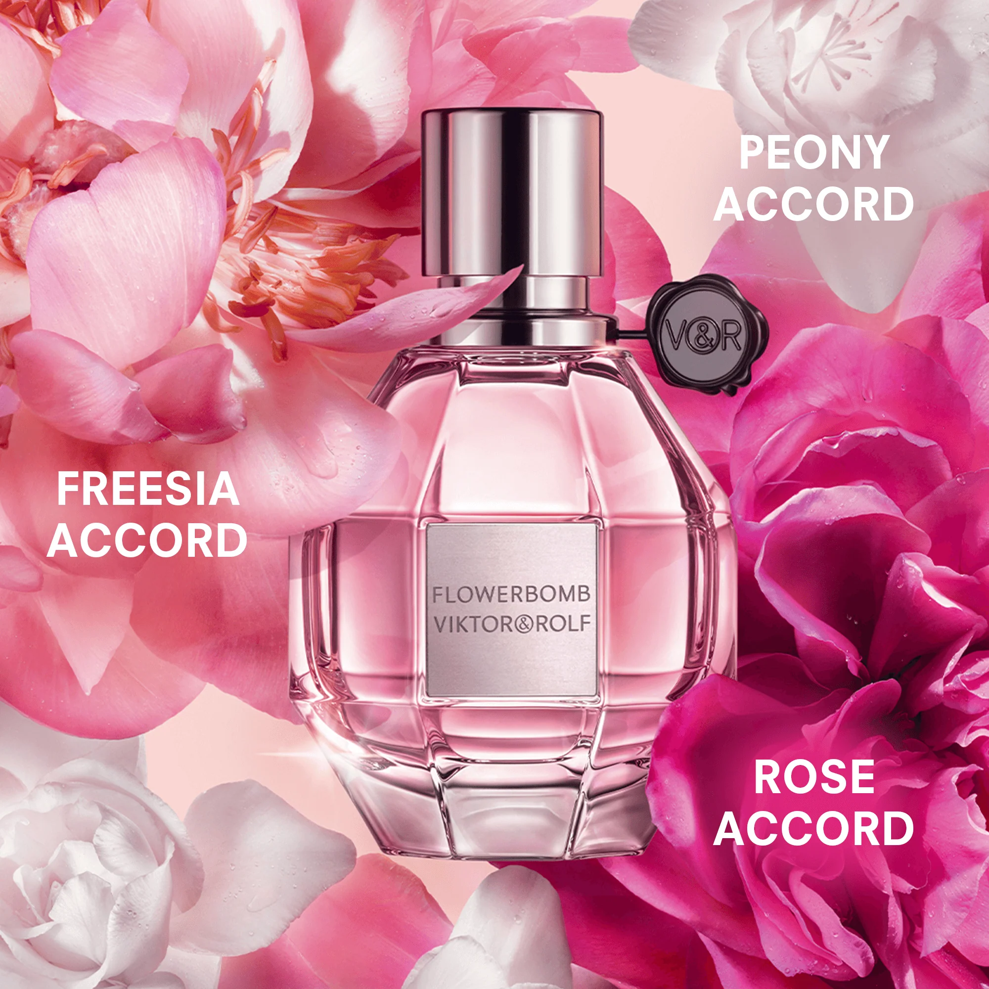 Viktor & Rolf Flowerbomb Eau De Parfum 50ml & Travel Spray 10ml Gift Set - Image 3