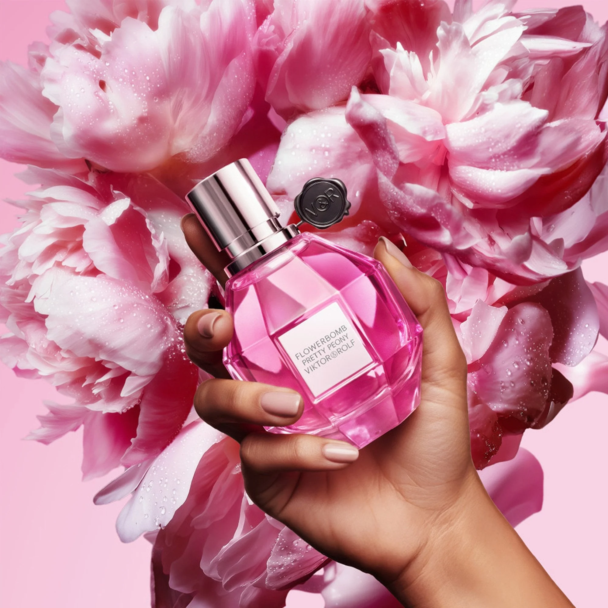 Viktor & Rolf FlowerBomb Pretty Peony Eau De Parfum 50ml Spray - Image 6