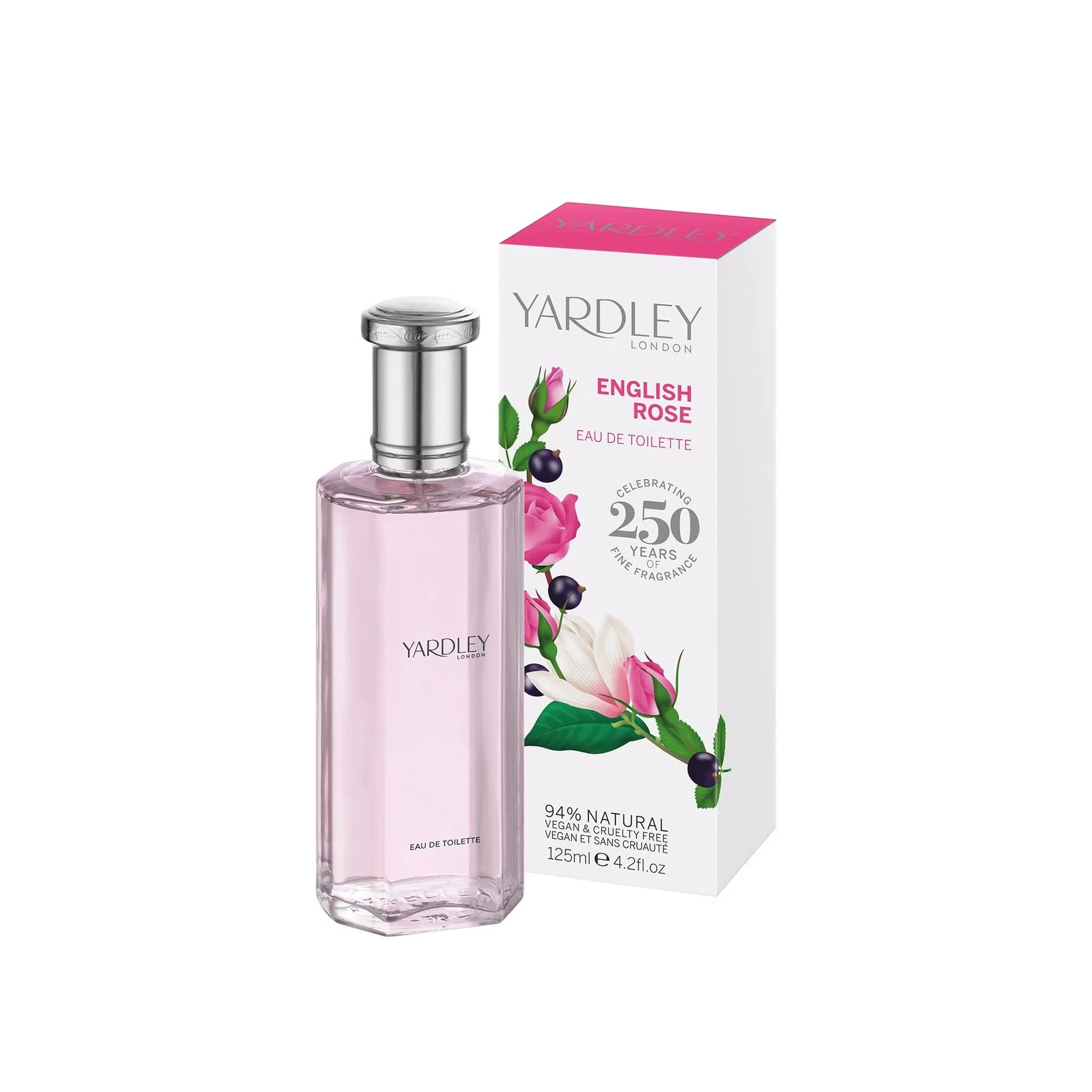 Yardley English Rose Eau De Toilette 125ml Spray - Image 2