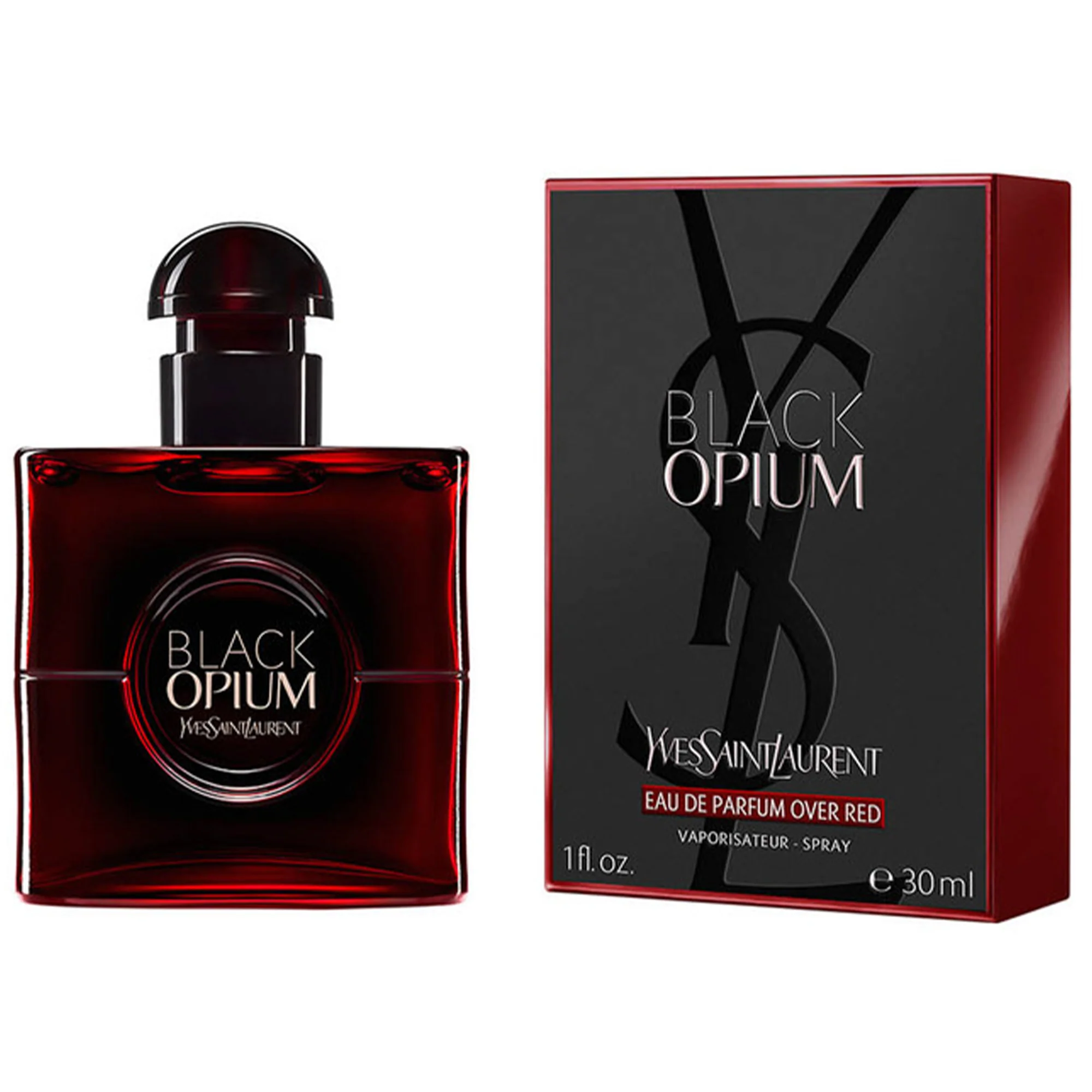YSL Black Opium Over Red Eau De Parfum 30ml Spray - Image 2