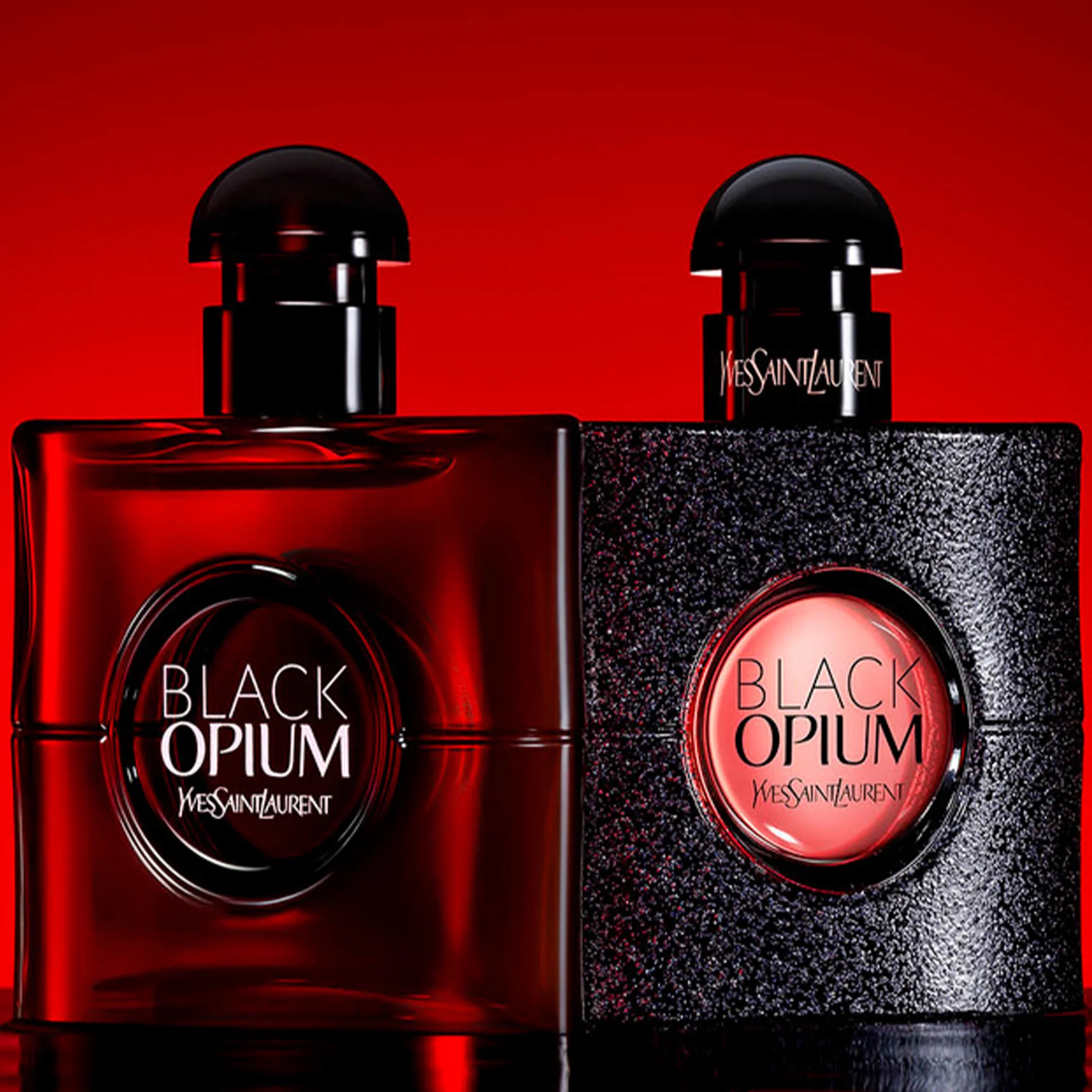YSL Black Opium Over Red Eau De Parfum 90ml Spray - Image 4