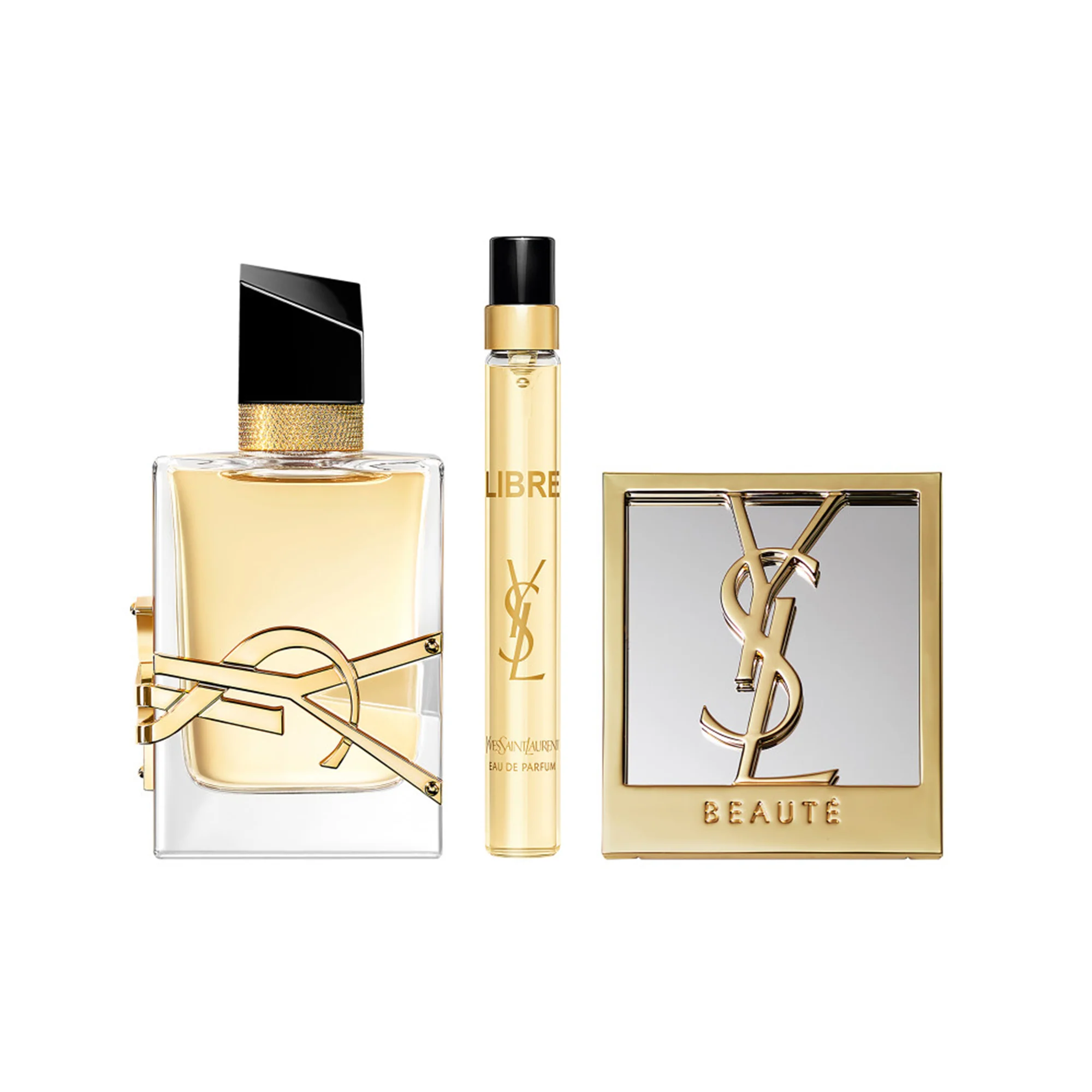YSL Libre Eau De Parfum 50ml & Travel Spray 10ml & Mirror Gift Set - Image 2