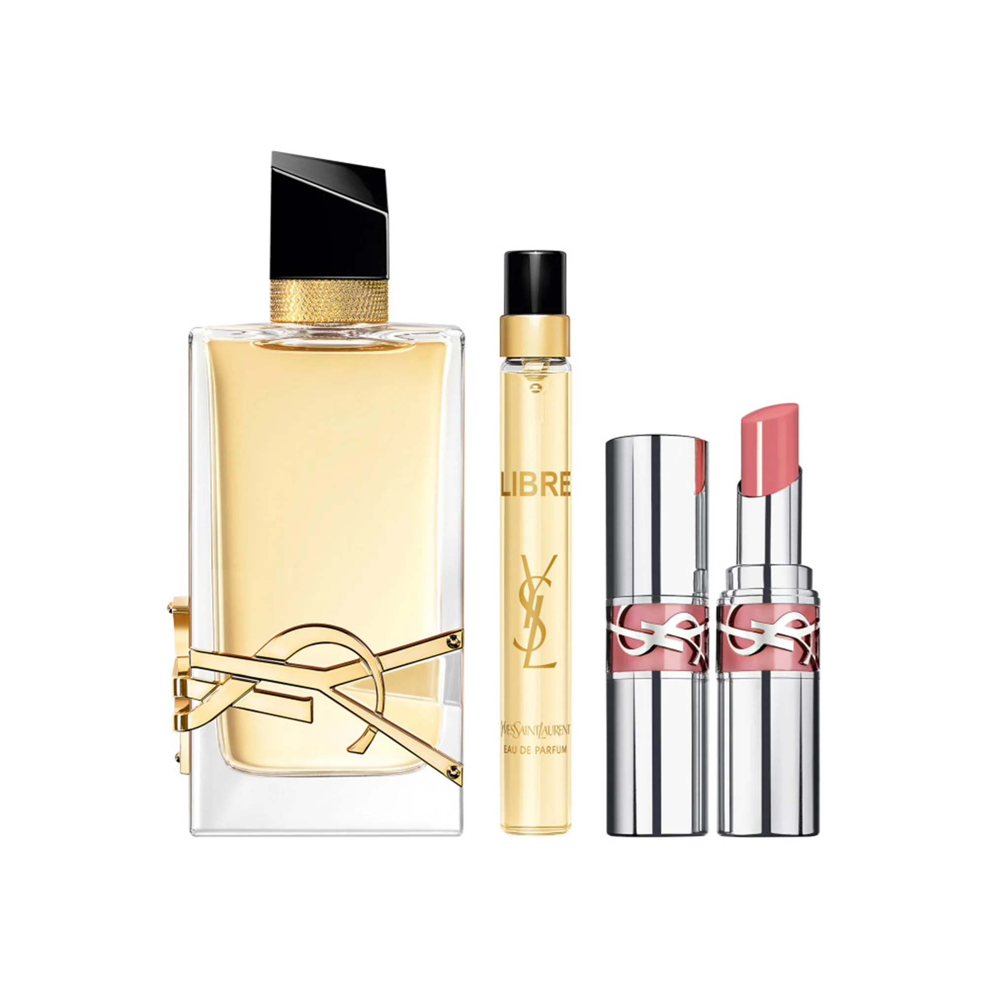 YSL Libre Eau De Parfum 90ml & Travel Spray 10ml & Lipstick Gift Set - Image 2